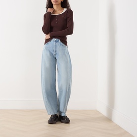 Luna High-Rise Tapered Jeans