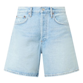 Dame High-Rise Denim Shorts