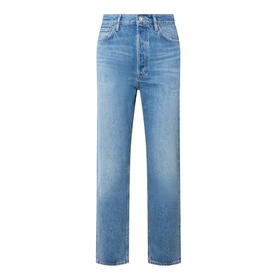 90s Pinch Waist High-Rise Straight Leg Jeans