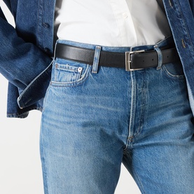 90s Pinch Waist High-Rise Straight Leg Jeans