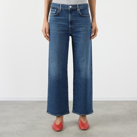 Harper Cropped Wide Leg Jeans