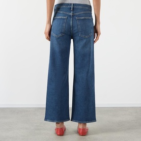 Harper Cropped Wide Leg Jeans