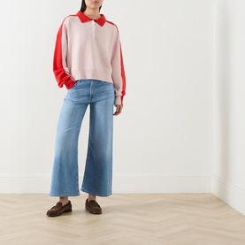 Lyra High-Rise Wide Leg Cropped Jeans