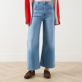Lyra High-Rise Wide Leg Cropped Jeans