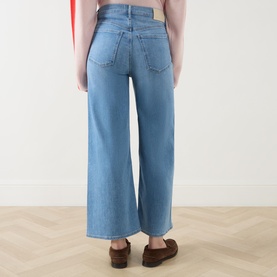 Lyra High-Rise Wide Leg Cropped Jeans