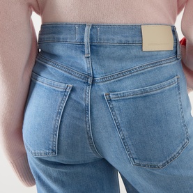 Lyra High-Rise Wide Leg Cropped Jeans