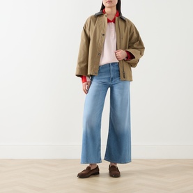 Lyra High-Rise Wide Leg Cropped Jeans