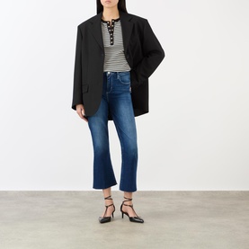 Kendra Cropped Flare Jeans