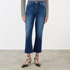 Kendra Cropped Flare Jeans
