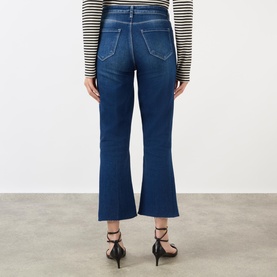 Kendra Cropped Flare Jeans