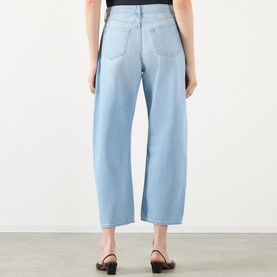 Mallis High-Rise Bow Wide Leg Jeans