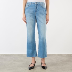 Wanda Cropped Wide Leg Jeans