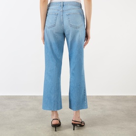Wanda Cropped Wide Leg Jeans