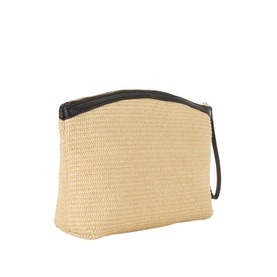 Maiam Logo Raffia Pouch