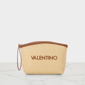 Maiam Logo Raffia Pouch