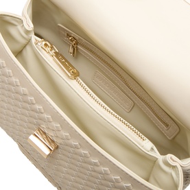 Gea Logo Woven Satchel