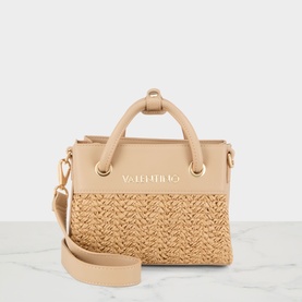 Alexia Small Raffia Tote Bag