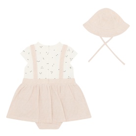 Bear Romper & Hat Two-Piece Set