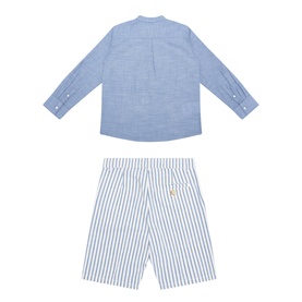 Shirt & Bermuda Shorts Two-Piece Set