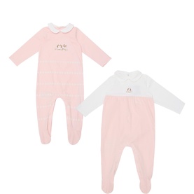 Two-Pack Animal Romper Set
