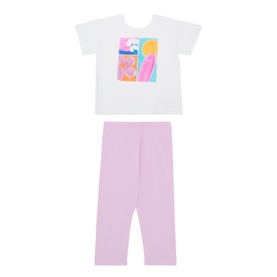 Surfs Up T-Shirt & Leggings Two-Piece Set