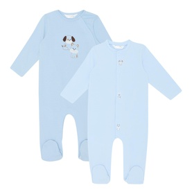 Animal Graphic Babygrow Two-Piece Set