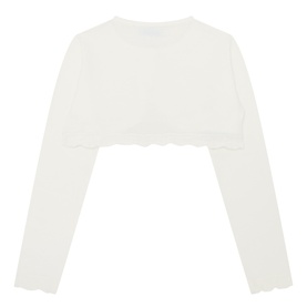 Frill Trim Bolero