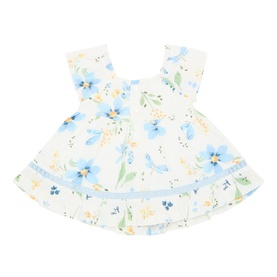 Floral Shirred Dress