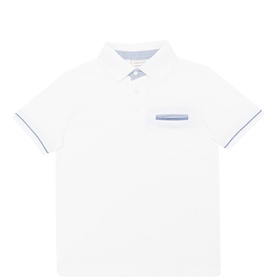 Contrast Stitch Polo Shirt