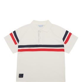 Stripe Badge Polo Shirt