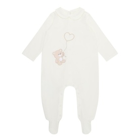 Teddy Bear Embroidered Babygrow