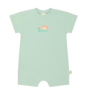 Snail Graphic Romper