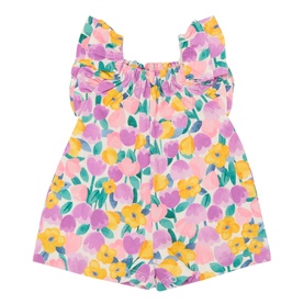Floral Print Romper