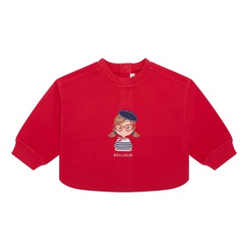 Bonjour Graphic Sweatshirt