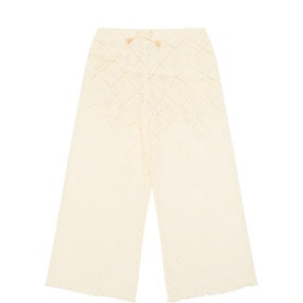 Crochet Wide Leg Trousers