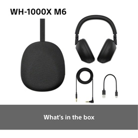 WH1000 Mark 6 Noise Cancelling Bluetooth Over Ear Headphones Midnight Blue