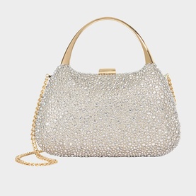 Beamings Embellished Top Handle Bag