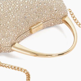 Beamings Embellished Top Handle Bag