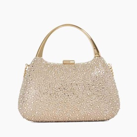 Beamings Embellished Top Handle Bag