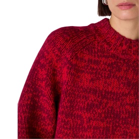 Chunky Fleck Wool Knitted Sweater