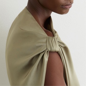 Kenzie Asymmetric Draped Dress