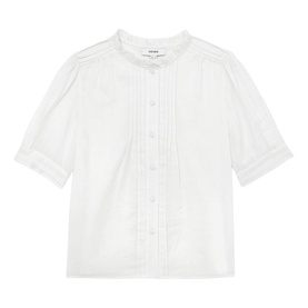 Aurelia Cheesecloth Frill Blouse