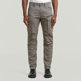Rovic Zip 3D Low-Rise Tapered Trousers