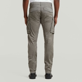 Rovic Zip 3D Low-Rise Tapered Trousers