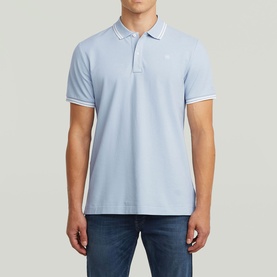 Dunda Tipped Logo Slim Polo Shirt