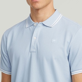 Dunda Tipped Logo Slim Polo Shirt