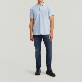 Dunda Tipped Logo Slim Polo Shirt