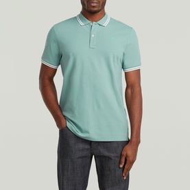 Dunda Tipped Logo Slim Polo Shirt