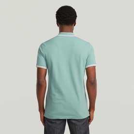 Dunda Tipped Logo Slim Polo Shirt