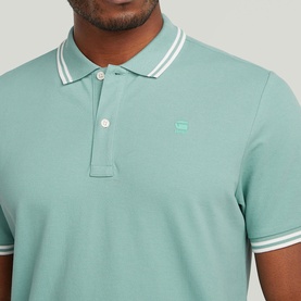 Dunda Tipped Logo Slim Polo Shirt